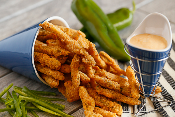 Breaded Anaheim & Onion Stix